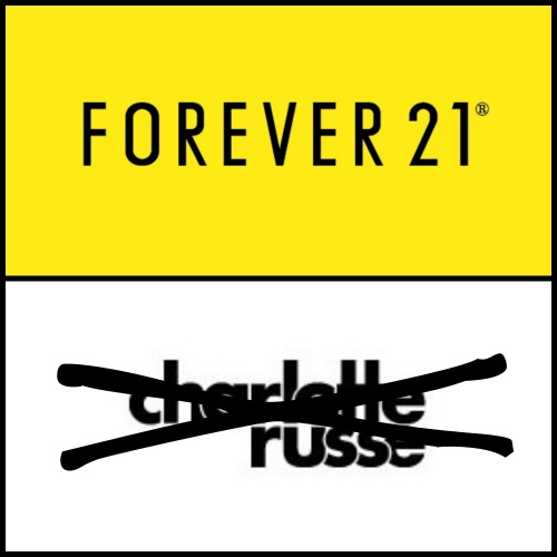 forever 21 or charlotte russe
