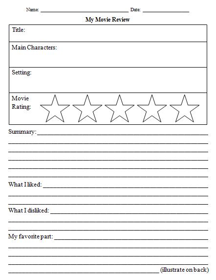 How to write a report for kids